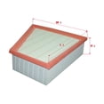 thumbnail image 1 of Filtro de Aire Motor Gol 2009 A 2012 Volkswagen L4 1.6L Trapezoide SAKURA, 1 of 3