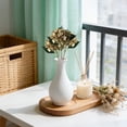 thumbnail image 5 of Real Touch Hydrangea Artificial Flowers, Faux Hydrangea Flowers Latex Fake Flowers for Home Decor Party Floral Arrangements Wedding Bouquets Centerpieces Outdoor Decor, 1 Pcs, 19.7x5.9", 5 of 8