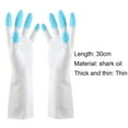 thumbnail image 6 of SPRING PARK 1 Pair Reusable Cleaning Gloves Kitchen Gloves Dishwashing Household Waterproof Dish Washing Gloves for Men Women Home, 6 of 7