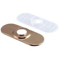 Delta Escutcheon & Gasket - Transitional / Contemporary Bar in Champagne Bronze