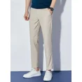 thumbnail image 4 of Pantalones de verano negros para hombre, pantalones de traje fluidos drapeados para hombre, 9 reseñas de ropa de diseñador recortada, muchos pantalones de moda, sastrería, 4 of 5