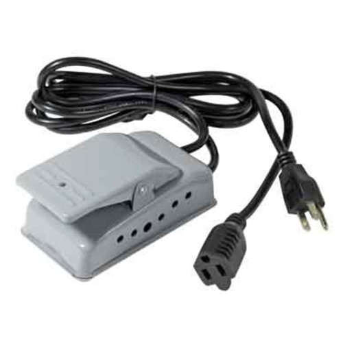 ON-OFF Power maintained Foot Switch for hands free operation of power tools