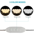 thumbnail image 3 of Zeeyh Vanity Lights for Mirror, 10-Bulb DIY Hollywood Lighted Makeup Vanity Mirror with Dimmable Lights, Stick on LED Mirror Light Kit for Vanity Set, Plug in Makeup Light for Bathroom Wall Mirror, 3 of 9