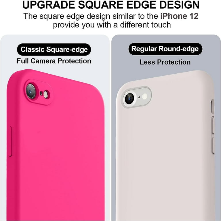 for iPhone SE Case 2022/3rd/2020,iPhone 8/7 Case, Upgraded Liquid