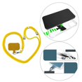 thumbnail image 1 of Detachable Adjustable Mobile Phone Lanyard Length Neck strap Coverage Neck Strap Yellow, 1 of 9