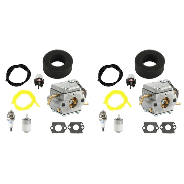 2X Carburadores Strimmer de Repuesto para 753-04338, 7922-10629A , 790R, BOLENS BL100 BL150 BL250 BL410