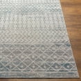 thumbnail image 4 of Hauteloom Tambac Living Room, Bedroom Machine Washable Area Rug - Bohemian, Transitional - Gray, Light Gray, Blue - 5'3" x 7', 4 of 12