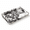 Calacatta Viola, variant on Dark Brown Marble Decorative Tray for Bathroom Vanities and Home Surfaces