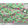 thumbnail image 2 of Soimoi Velvet Fabric Gift Box,Car & Santa Christmas Decor Fabric Printed Yard 58 Inch Wide, 2 of 3
