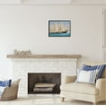 thumbnail image 3 of Stupell Industries Nautical Ship Sailing Transportation Painting Black Framed Art Print Wall Art, 20 x 16, 3 of 9