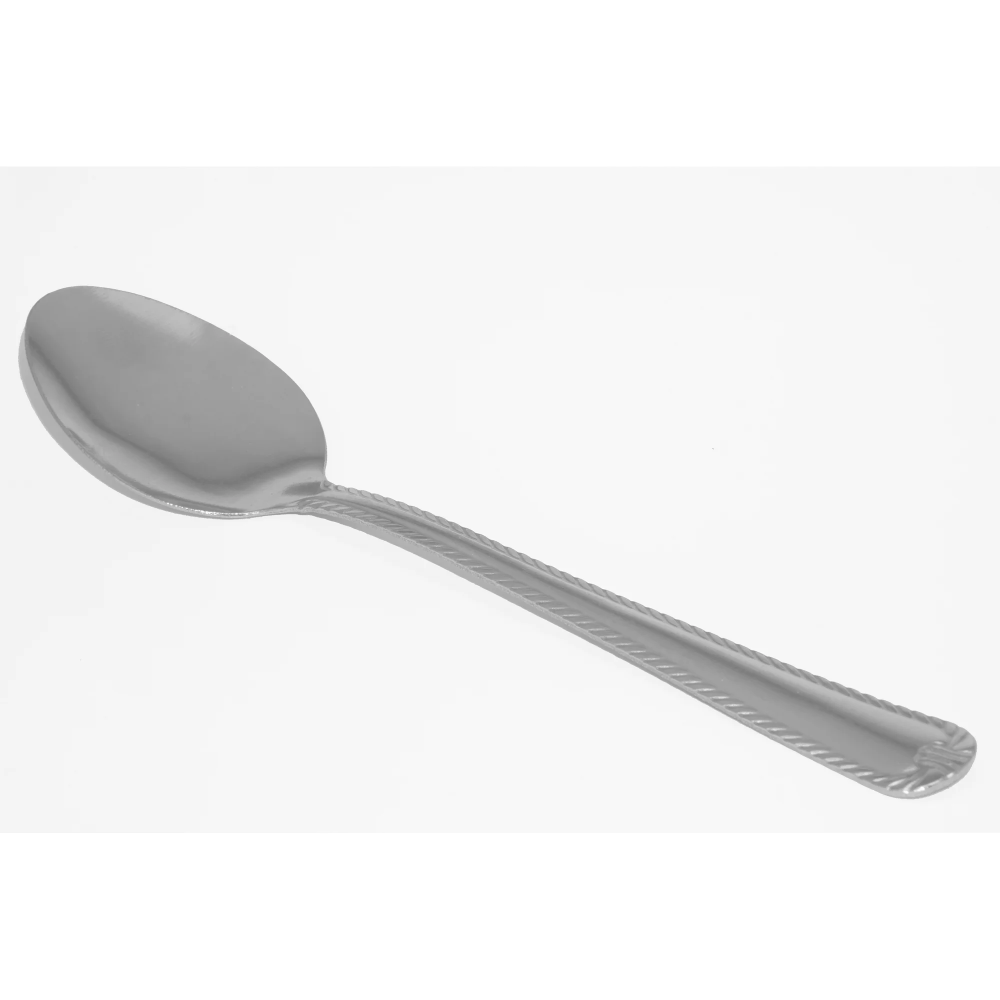 Mainstays Lace Stainless Steel Adult Teaspoon, 4-Piece Set, Silver