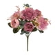 thumbnail image 4 of Peonías bordadas Flores artificiales - Set de 6 ramos para jardineras colgantes, decoración interior/exterior, hortensias de plástico y arreglo de rosas, 4 of 4