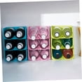thumbnail image 3 of VERDANVERSE 3Pcs Drinks Crate Rack Plastic Storage for Small Spaces in Kitchen, 3 of 8