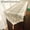 180A, variant on Pure Cotton Crocheted Table Runner, 15" x 59" - Elegant Beige Lace for Dining Table, Coffee Table, Cabinet Decor