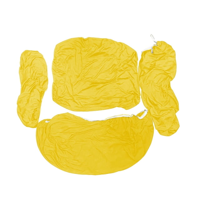 recliner Chair Covers Protective Sofa Slipcovers for Banquet Conference Cafe Yellow