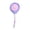 Purple, variant on Plush Racket Doll Soft Toy Stuffed Figure with Shuttlecock Embroidery for Indoor Decorative Display and Collectible Use