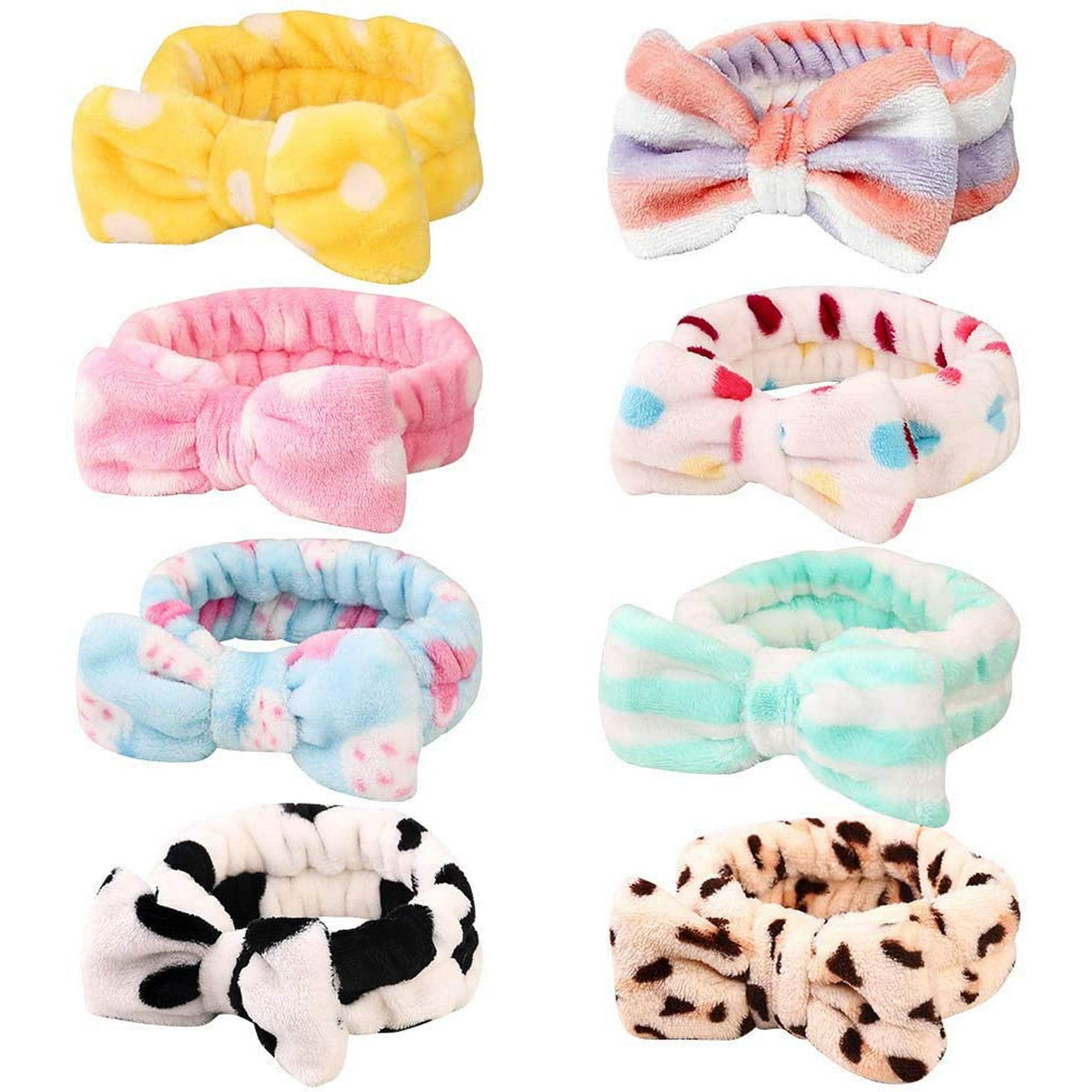 8 Pcs Spa Headband Soft Bow Hair Band Skincare Headbands for Washing Face Women Facial Makeup Headband Cute Head Wraps for Spa Shower Makeup Whasing Face (Multicolor A) | Walmart Canada 8 Pcs Spa Headband Soft Bow Hair Band Skincare Headbands for Washing Face Women Facial Makeup Headband Cute Head Wraps for Spa Shower Makeup Whasing Face (Multicolor A) | Walmart Canada
