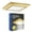 Brass, variant on Next Glow Ultra Slim 5" LED Ceiling Light Fixture, 4000K Square, Dimmable Flush Mount Light, Brass