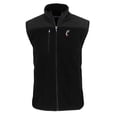 thumbnail image 2 of Men's Cutter & Buck  Black Cincinnati Bearcats Big & Tall Cascade Eco Sherpa Fleece Full-Zip Vest, 2 of 3
