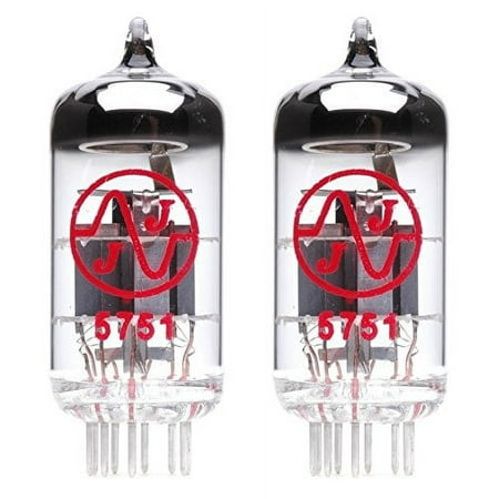 Pair of JJ 5751 Preamp Tube for Guitar, Bass, Keyboard, All - 3 Band - 2 Output Channels - Musical Instrument Amplifier Tubes