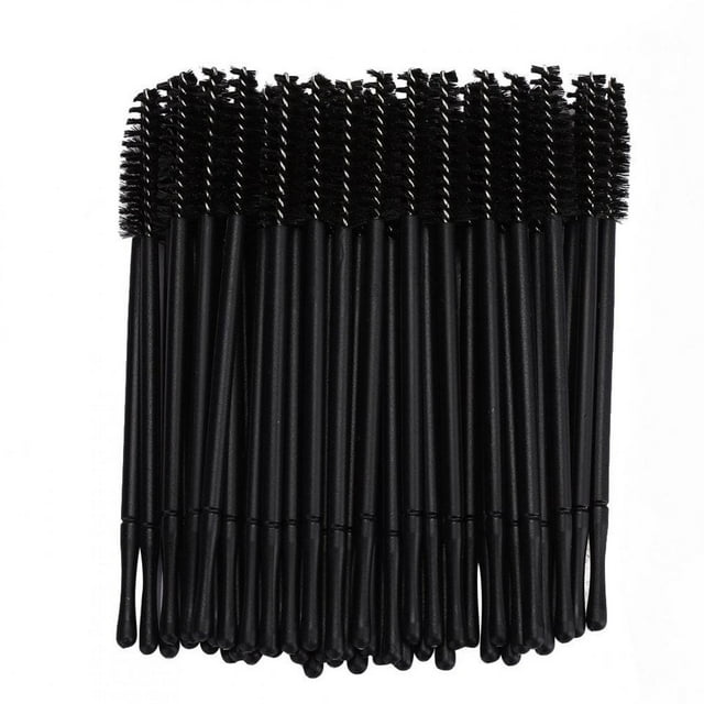 Dioche Brosse à Cils Jetable, 100 Pcs Brosse à Cils, Usage Domestique Maquillage Extension de Cils Usage Salon