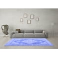 thumbnail image 3 of Ahgly Company Indoor Rectangle Persian Blue Traditional Area Rugs, 7' x 10', 3 of 4