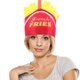 thumbnail image 4 of KAKOWELY Gorro de papas fritas divertido: tocado original para cosplay festivo de Acción de Gracias. Accesorio de disfraz cómodo para Halloween y fiestas temáticas., 4 of 4