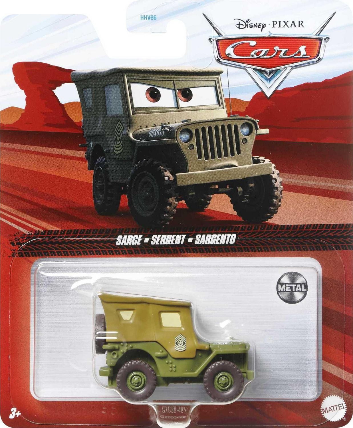 Disney Pixar Cars Sarge