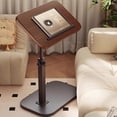 thumbnail image 2 of Rotatable And Adjustable Laptop Desk - Black/Walnut, Featuring Support Rods And Angle Adjustment Design, Ideal for Placement In Any Home Setting, Suitable  Sofa Side Table Or Living Room Coffee Table, 2 of 5