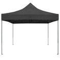 thumbnail image 2 of Lacoo 10' x 10' Pop-up Canopy with Straight Legs Wedding Party Tent Folding Gazebo Beach Canopy with Carry Bag,Black, 2 of 8
