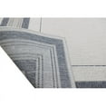 thumbnail image 4 of Bashian L126-GYBL-8X10-LAN107 7.10 ft. x 10 ft. Lanai Geometric Transitional Polypropylene Power Loom Gray & Blue Rectangle Area Rug, 4 of 5