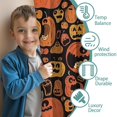 thumbnail image 3 of Blackout Kids Curtains,Halloween Crazy Pumpkins Pattern Childrens Insulated Curtains Set Of 2,Bedroom Essentials,Toddler Room Decor 42"x54", 3 of 5