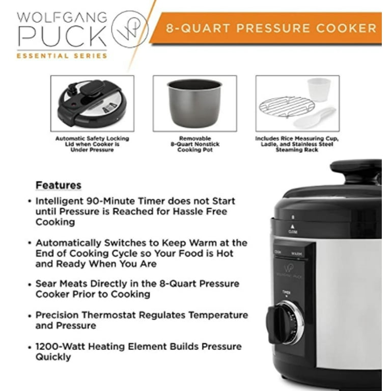 How To Cook Rice In Wolfgang Puck Pressure Cooker 