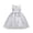 a-White209, variant on FINALGANG Girls Kids Solid Color Lace Tulle Dress Sleeveless Crewneck 3D Floral Applique Sequin Trim Princess Party Dress For Party Daily Wear White 12-24 Months
