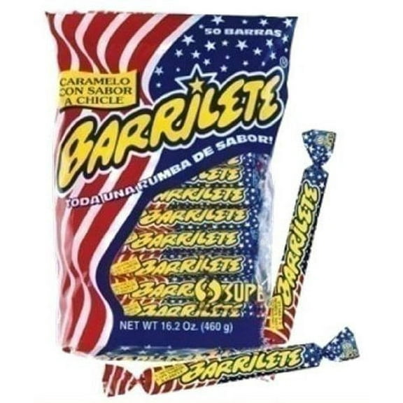 Barrilete Super Chewy Candy Bag,0.75 pound, 50 Count - SET OF 1