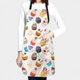 thumbnail image 2 of Artist Apron with Pockets Art Bib Apron Abstract Aprons for Women Men Watercolor Aprons Smocks Adjustable, 2 of 6