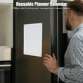 thumbnail image 3 of Pizarra De Borrado En Seco Y Húmedo De Acrílico Magnético Reutilizable Transparente Para Refrigerador, Pizarra Blanca, Calendario, Planificador, Tablero De Mensajes De 13x9,05, 3 of 7