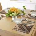 thumbnail image 4 of Ambesonne Vintage Place Mats Set of 4, Grunge Nature Gardening, Standard Size, Brown, 4 of 6