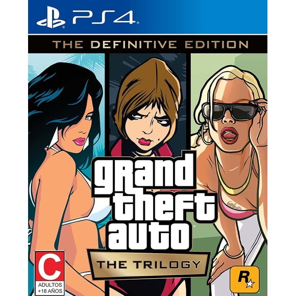 Grand Theft Auto The Trilogy The Def Edition Ps4 - S001 Take-Two Rockstar Games PS4