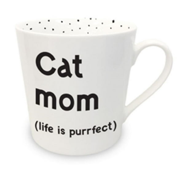 Our Name is Mud PARENTheses Cat Mom Coffee Mug 6006252 New