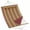 Red and Yellow Striped, variant on 2-in-1 Outdoor Hammock with Stand, 2 Person Cotton Rope Hammock with Polyester Pad, Adjustable Steel Frame for Patio, Backyard, Garden & Beach