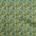 thumbnail image 1 of oneOone Tissu en Rayonne Vert Foncé Tissu de Robe Tropicale Tissu Imprimé au Mètre 56 Pouces de Large, 1 of 5