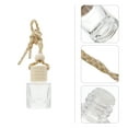 thumbnail image 3 of Pavo 10pcs Empty Car Hanging Perfume Bottle Car Aromatherapy Bottles Hanging Pendant, 3 of 5