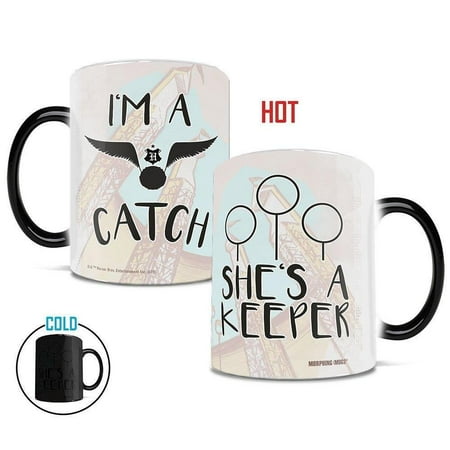 

Trend Setters Harry Potter (I m a Catch She s a Keeper) Morphing Mug