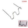 thumbnail image 3 of 100 PCS of Hot Stapler Staples, for Auto Body Plastic Welding Applications (0.6mm Wave staples), 3 of 4