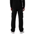 thumbnail image 6 of Cargo Sweatpants Men Casual Trendy Drawstring Waist Sweatpants with Pockets Loose Fit Wide Leg Sweatpants for Lounging or Outdoor Black XL, 6 of 9