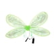 thumbnail image 3 of Alas de hada, alas de mariposa, accesorios de disfraz para festival de Halloween Verde, 3 of 9