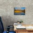 thumbnail image 4 of Epic Graffiti 'Fall Reflection in the Tetons - Grand Teton National Park' by Darren White, Giclee Canvas Wall Art, 18"x12", 4 of 8