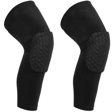 McDavid Hex Knee Pads Compression Leg Sleeve for Basketball, Volleyball ...