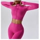 thumbnail image 5 of Chaqueta de Yoga for mujer, chaqueta de Yoga deportiva for correr al aire libre con cremallera, chaqueta de manga larga, ropa de Yoga de secado rápido for niñas, 5 of 7